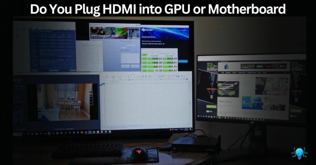 Do You Plug HDMI into GPU or Motherboard